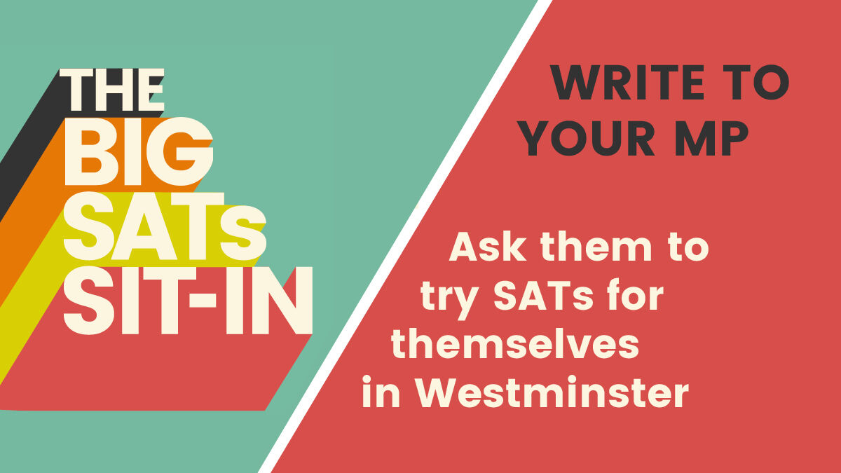 MoreThanScore's tweet photo. The Big SATs Sit-In is coming to Westminster! Ask your MP to join us. 

Write today, it will only take a minute: https://t.co/DEg2XmNar1

#educationuk #SATs #primaryeducation #teachersuk https://t.co/lFrqa8do5i