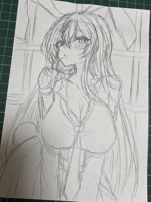 昨日あげたうどんちゃんやっぱり納得いかなかったのでがっつり描き直しました… 