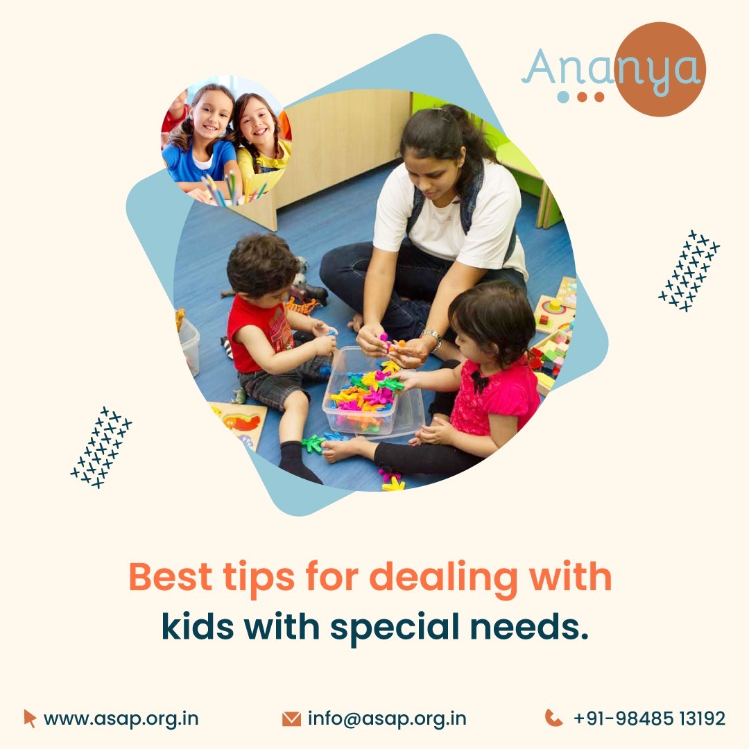 AnanyaCDC's tweet photo. Best tips for dealing with kids with special needs.

#dealdissabledkids #Kidswithdissablity #tipstodealdissabledkids  #dissabledkids  #asdchild  #behavorialtherapy #ananya #childdevelopmentcentre #autismtherapy #ADHDTtherapy #onlinetherapy #ananyacdc https://t.co/YhHCUPEag5
