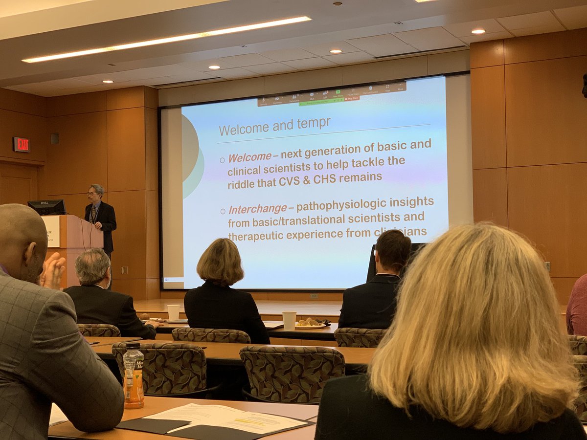 Thrilled to be at the Third International Symposium on CVS and Cannabinoid Hyoeremesis ⁦<a href="/cvsaonline/">CVSA U.S.A.</a>⁩