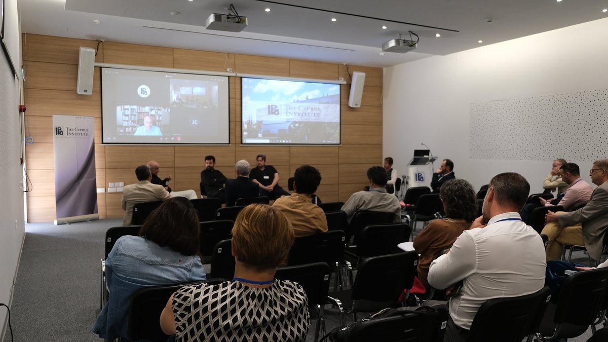 CyprusInstitute's tweet photo. 👉The Cyprus Institute Hosts the 5th ESEIA Conference “Towards Climate-Neutral Energy Communities” #thecyprusinstitute #CyI #ESEIA #climatechange @eseia_ | https://t.co/hZihI6XOLq https://t.co/QmWGAyAcdA