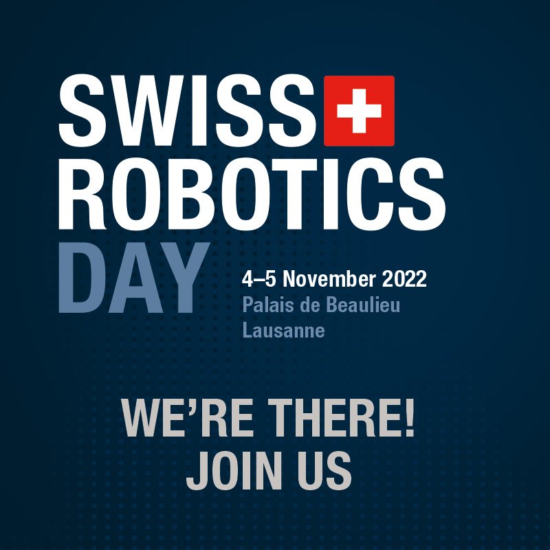 rehassist's tweet photo. Today we are at Swiss Robotics Day. If you would like to learn more about our projects, you are welcome to our booth. @nccrrobotics https://t.co/bq6LkmWHLM