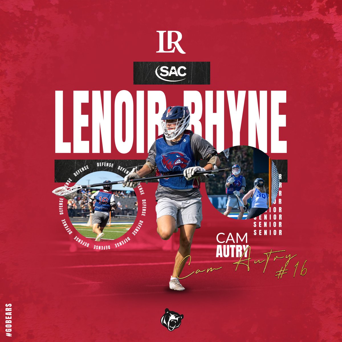 Huge congrats to our very own 2023 Defender Cam Autry on his commitment to Lenoir-Rhyne University!!!