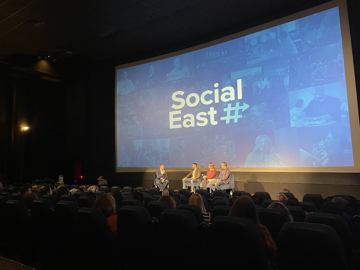 Day two has begun! First up, a panel with these amazing speakers: 

<a href="/jefflancaster/">Jeff Lancaster</a>
<a href="/knittinging/">Ingrid Deon</a> 
<a href="/outshinetalent/">Outshine</a>
<a href="/TimeSpace_Media/">Time & Space</a>

#SocialEast #SocialEast2022