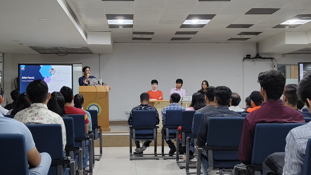 rachitag112's tweet photo. Attended Hack The League Jaipur meetup.
Met and got to learn from these amazing people in the AMA Panel session @Jpandya26, @aahiknsv, @tanay_mehta and @VilsiJ

Thanks to @HackTheLeague and @Valist_io for organising this meetup

#HackTheLeague #HTLJaipur #hackathon #web3 https://t.co/i2VB3kQsMW