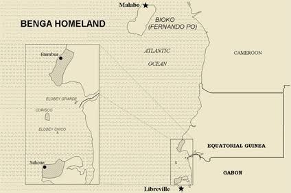 ⑬コリスコ島およびサンファン岬のベンガ人王国

かつて赤道ギニアにあったらしい。17世紀以降記録に登場し、19世紀にはスペイン保護下に入る。コリスコ島とサンファン岬とで王国が二分された時期もあったが、20世紀のウガンダ王により統一。その後ウガンダ王は赤道ギニアの独立運動も展開した。 