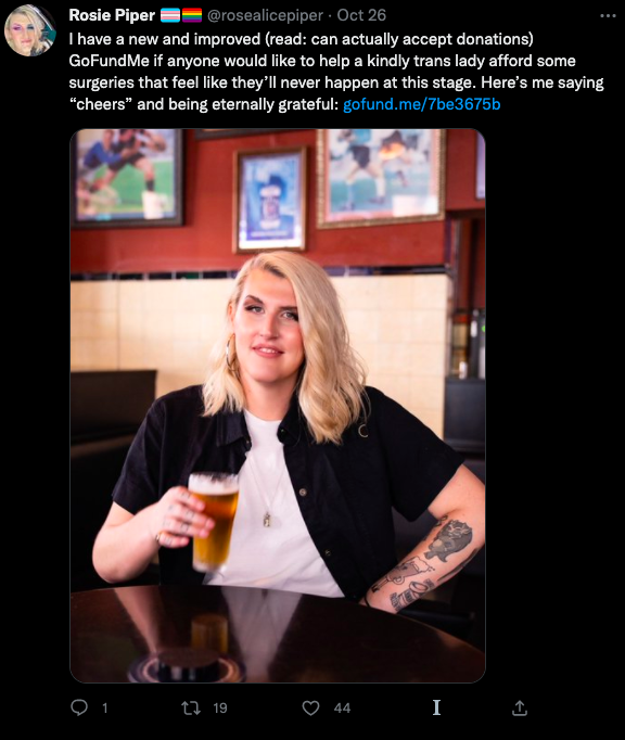 KowalskiKit's tweet photo. What's the difference between a transgender c-list celebrity and a grifter?
#TransFinancial https://t.co/44xRXcT5ew