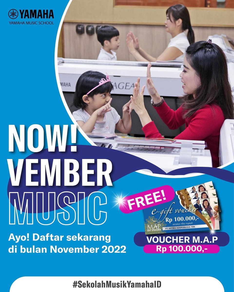 BragaMusic23P's tweet image. #SekolahMusikYamahaID #creatingmusicfortomorrow #YamahaMusikIndonesia #PromoSekolahMusik #MusicforLifeYamaha #YamahaMusic #MakeWaves