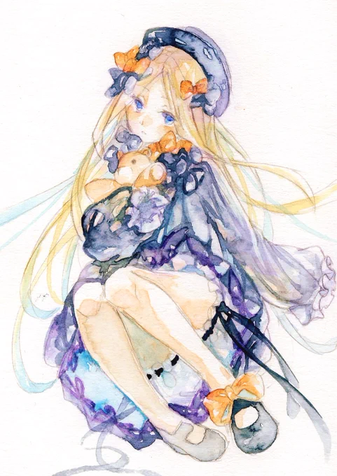 前垢から再掲!その1#FGO #透明水彩 