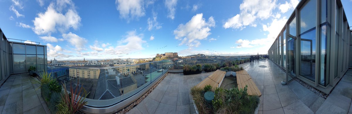 TheEmbraExpress's tweet photo. Very much enjoying the annual @BrodiesLLP  Food &amp; Drink conference. Plenty of insights from across the sector and at a contender for the best view in Edinburgh.

#BFDC22 https://t.co/ubTu11iz1l
