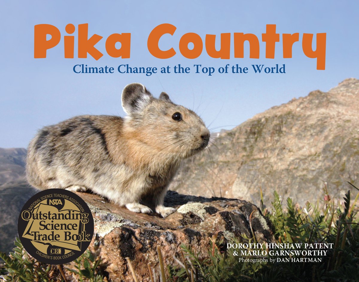We have splendid news: PIKA COUNTRY: CLIMATE CHANGE AT THE TOP OF THE WORLD received a EUREKA! 2022 Excellence in Nonfiction Gold Award! Thank you to <a href="/CRAreading/">CA Reading Assoc</a> and congrats to <a href="/DogWriterDoro/">Dorothy Patent</a>,  @MarloWordyBird and Dan Hartman for creating this great book! <a href="/P_G_W/">PublishersGroupWest®</a> <a href="/SusanSchulman/">Susan Schulman</a>