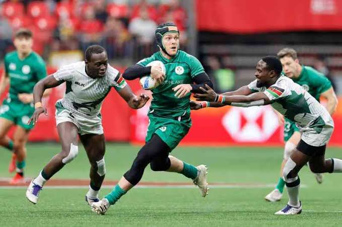 Kenya Sevens team #Shujaa begun the 2023 World Rugby Sevens Series season on the back foot after losing to Ireland 28-12 in their Hong Kong Sevens opener match at the Hong Kong Stadium on Friday
wanjigihub.com/sports-1/topic…

#HSBC7s #OURHK7s #HK7s #Rugby7s