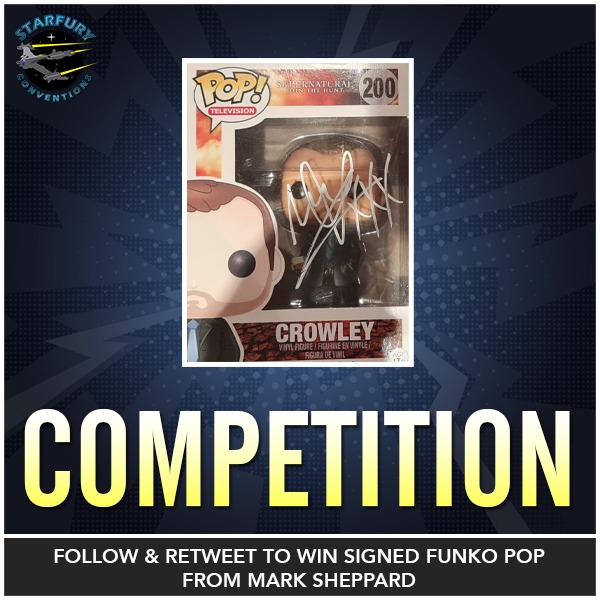 Calling all #Supernatural fans! We have a #Competition to win an <a href="/OriginalFunko/">Funko</a> of Crowley, signed by <a href="/Mark_Sheppard/">Mark Sheppard</a> !

For an opportunity to win, simply follow us and retweet this post!

The winner will be chosen on Sunday.

#competitiontime #supernaturaluk #SPNFamily #spnuk