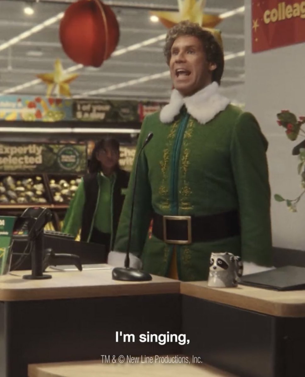 ASDA’s Christmas advert features BUDDY THE ELF! 🥹🎄🎁