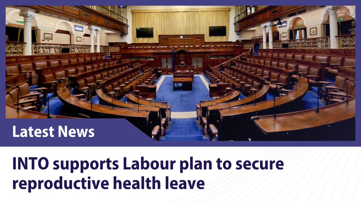 INTOnews's tweet image. The INTO supports the @labour plan to secure reproductive health leave for workers.

We continue to call for such a scheme to support members managing early miscarriage, fertility treatments and related matters during the school year.

More info: bit.ly/3DC0sNJ
