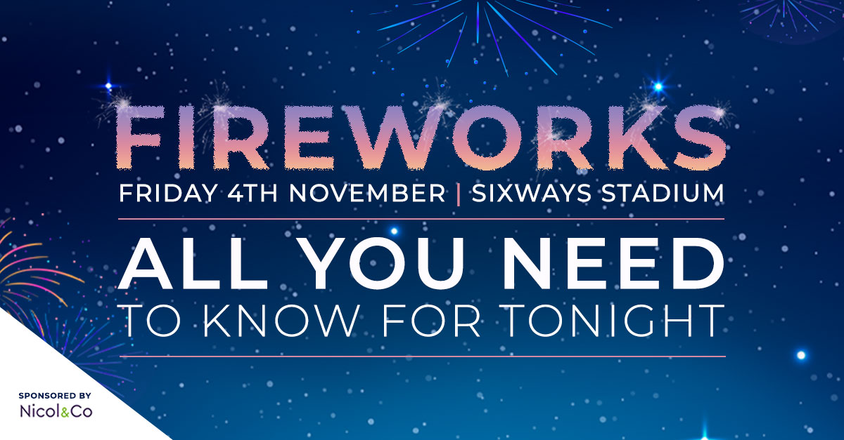 We’re looking forward to seeing you at our Fireworks Spectacular tonight! ℹ️ From entertainment & food and drink to the all-important info about ticketing, parking & what time to arrive at Sixways, all you need to know about this event can be found at warriors.co.uk/fireworks-nigh… 🎆