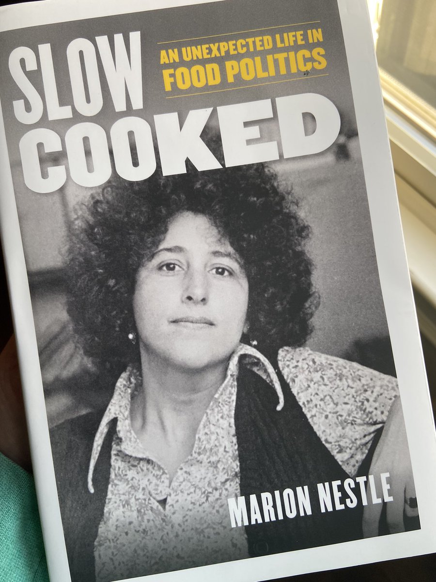 <a href="/marionnestle/">Marion Nestle</a>’s captivating memoir is a must read. This is pure inspiration and empowerment. BRAVA!👏
#slowcooked