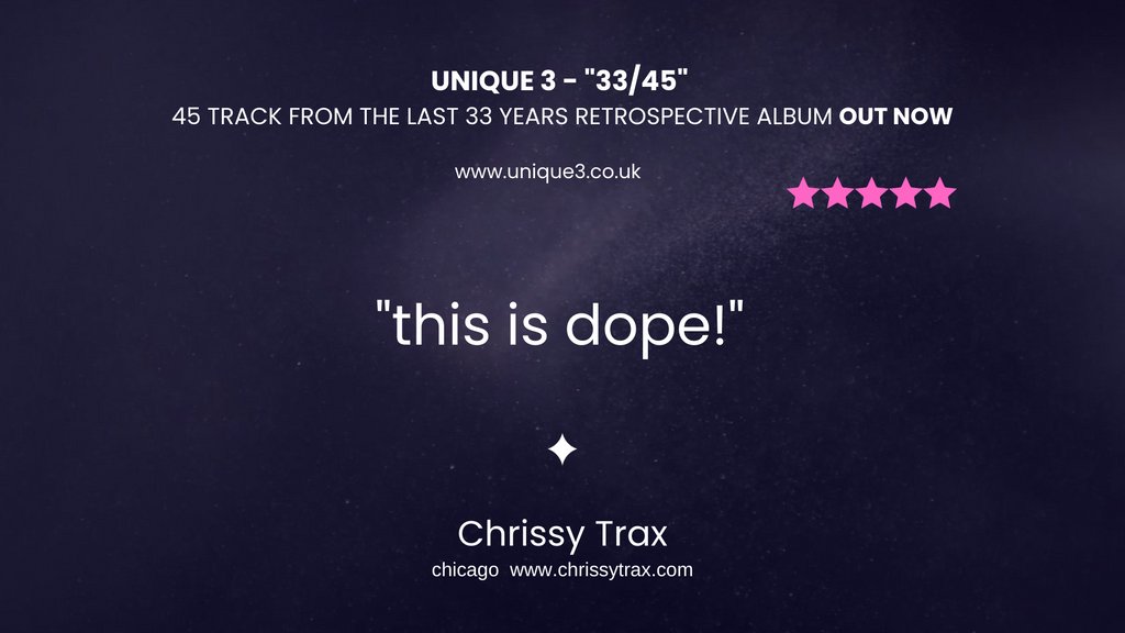 Unique 3 tweet media