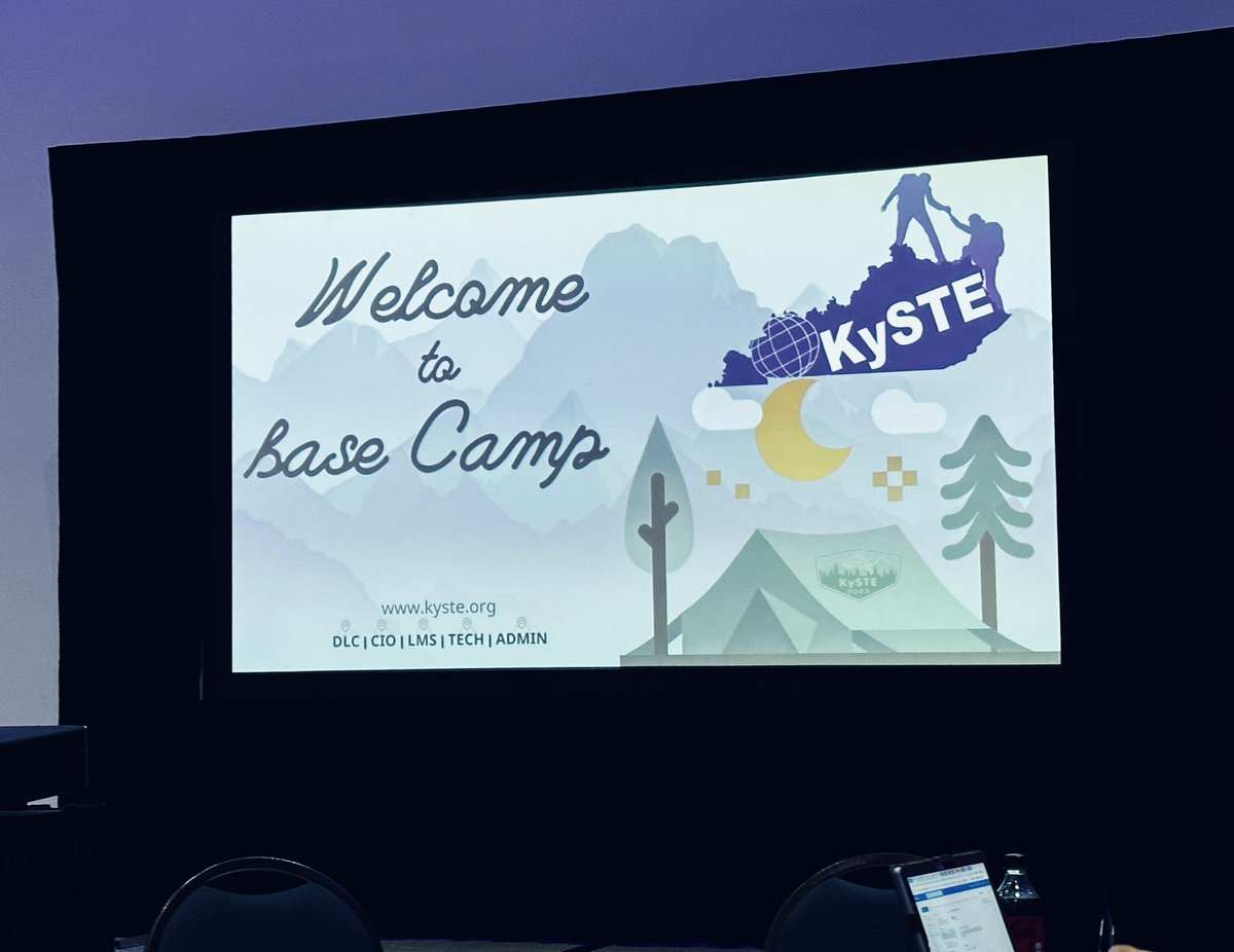 HavinABallinEDU's tweet photo. Excited to get the day started! @kystetech #basecamp22 https://t.co/apAWmK3Xdr