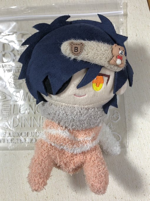 すわピケデビュー!(切っても縫ってもない)(●◡╹)かわいピンも買ってもらたすわ!あとちょっとかわいいジプロックも買いました 