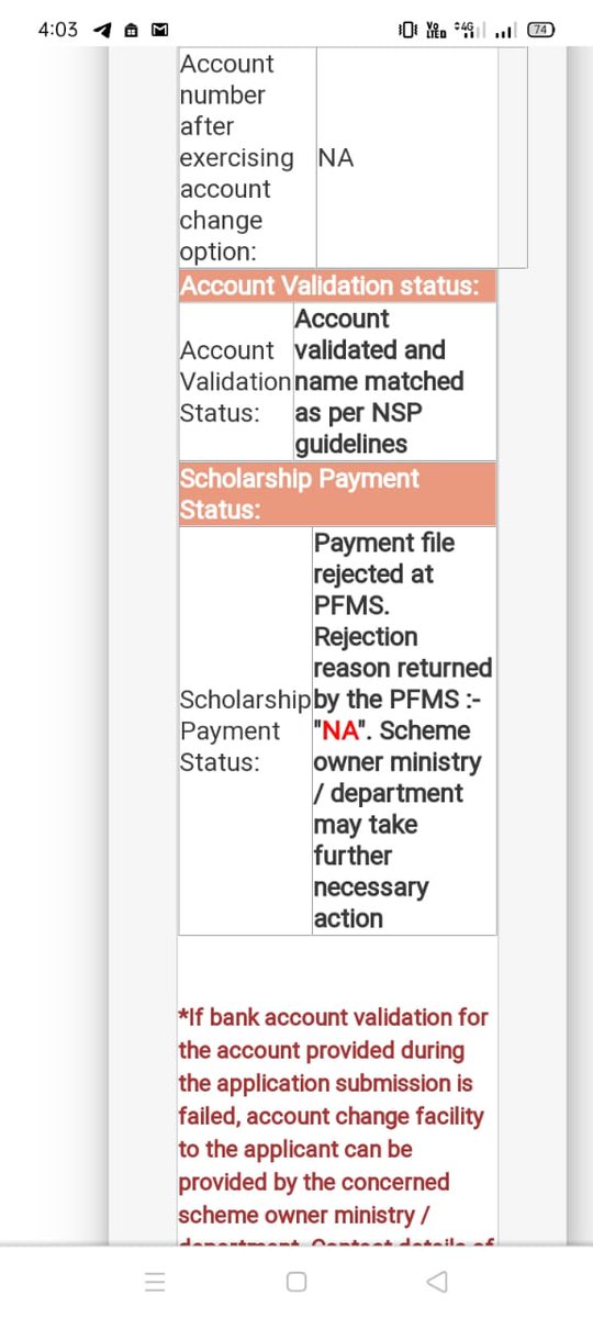 letgoumang15's tweet photo. UGC should clarify on this issue for the Ishan Uday Scholarship 2021-22. For the Second time the Payment is Rejected. Students are Waiting for the Payment with High Hope..
We will never quit until justice is served to us.
@EduMinOfIndia
@PMOIndia
@ugc_india https://t.co/ZEDCump1U5