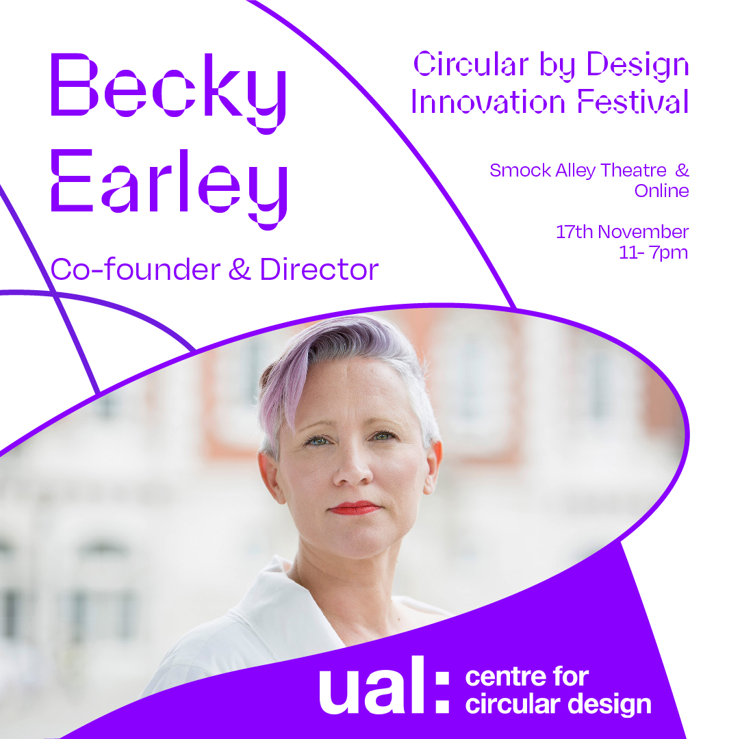 creativefutur16's tweet photo. 📢Announcing our 2nd speaker! 
Prof Becky Earley is Founder of the Centre for Circular Design at @UAL

Don't miss your chance to hear Prof Becky Earley + other international speakers at the #CircularbyDesign Innovation Festival as part of our CFA launch.

https://t.co/LQKUyhrUYY https://t.co/KIvOpzjwF9