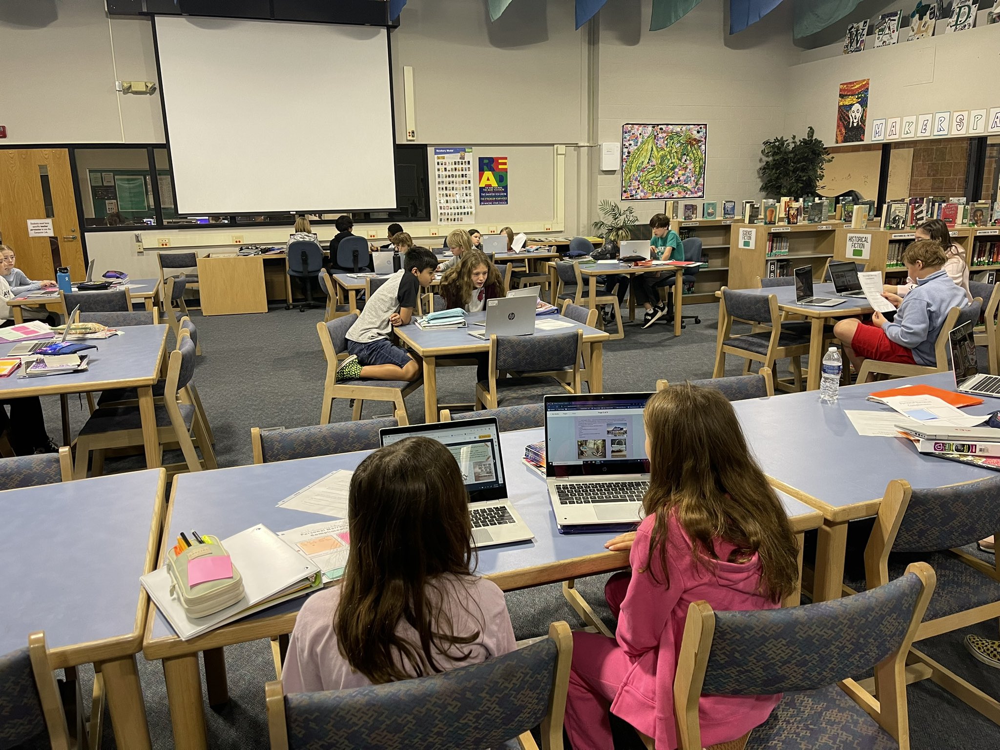 Waldon Middle School on Twitter "Mrs. Newman’s 6th graders, sharing