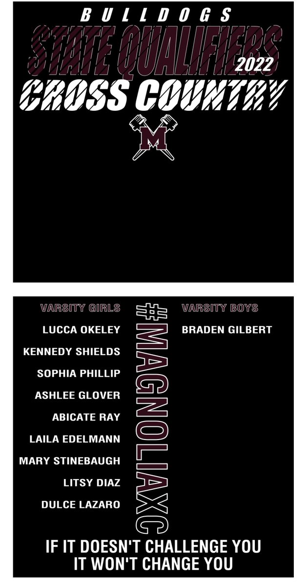 XC_Magnolia's tweet photo. Next stop Round Rock!! State Cross Country. #DogsRunTogether https://t.co/KHT2IyVBef