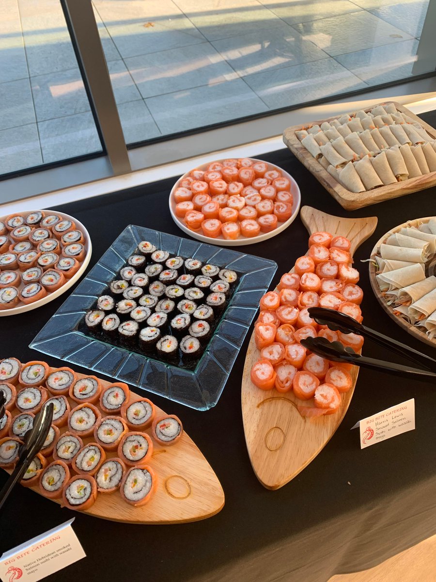 BrodiesLLP's tweet photo. Our Food &amp; Drink Conference wouldn't be complete without some delicious #foodanddrink for lunch - today's menu includes products from some of our speakers' businesses, including Bakkafrost's Native Hebridean Smoked Salmon. #BFDC22 https://t.co/XflA0wWlVl