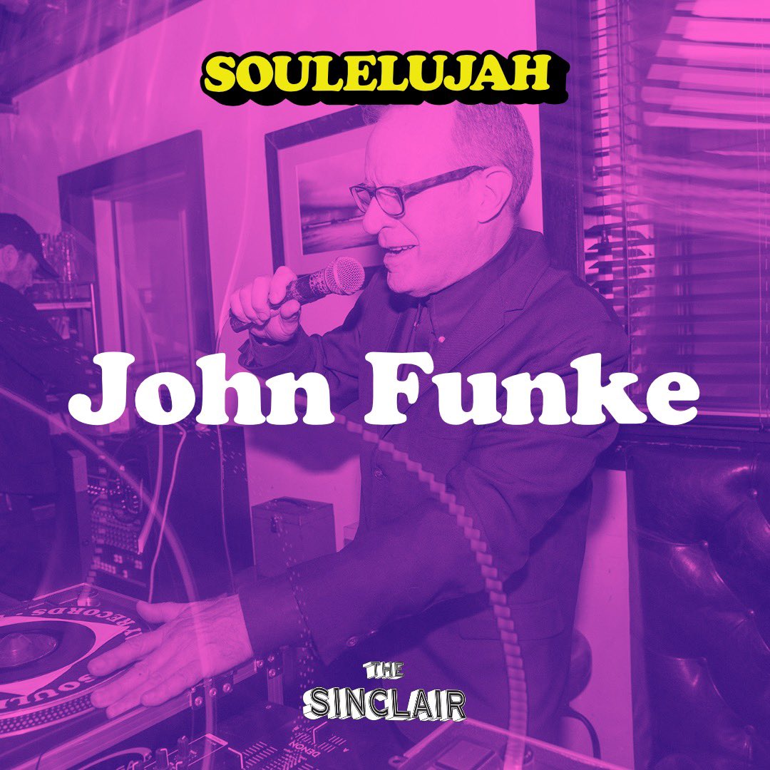 Let’s do it all again this Saturday with John Funke (<a href="/johnthefunke/">John Funke</a>) at <a href="/thesinclair/">The Sinclair</a>