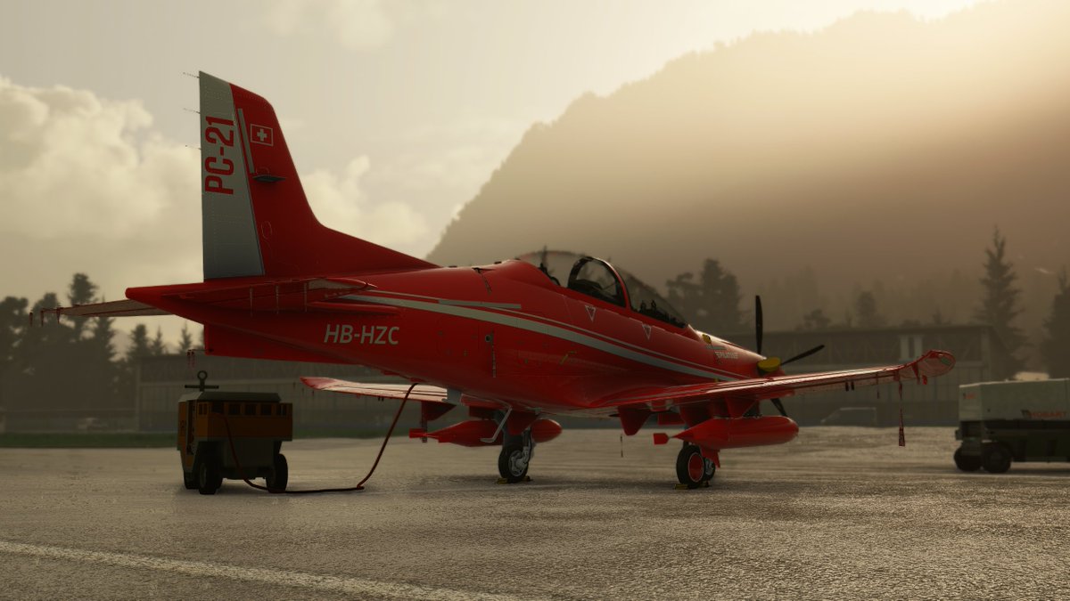 dtwotonemurphy's tweet photo. Join me tonight from 20:00z as we take a brand new PC21 from the Pilatus factory in Buochs LSZC and put it through its paces as we fly through the Alps to Austria!
https://t.co/MvixlIWinn
#msfs2020 #flightsimulator #pilatus #irissimulations https://t.co/CBtmkaxjSW