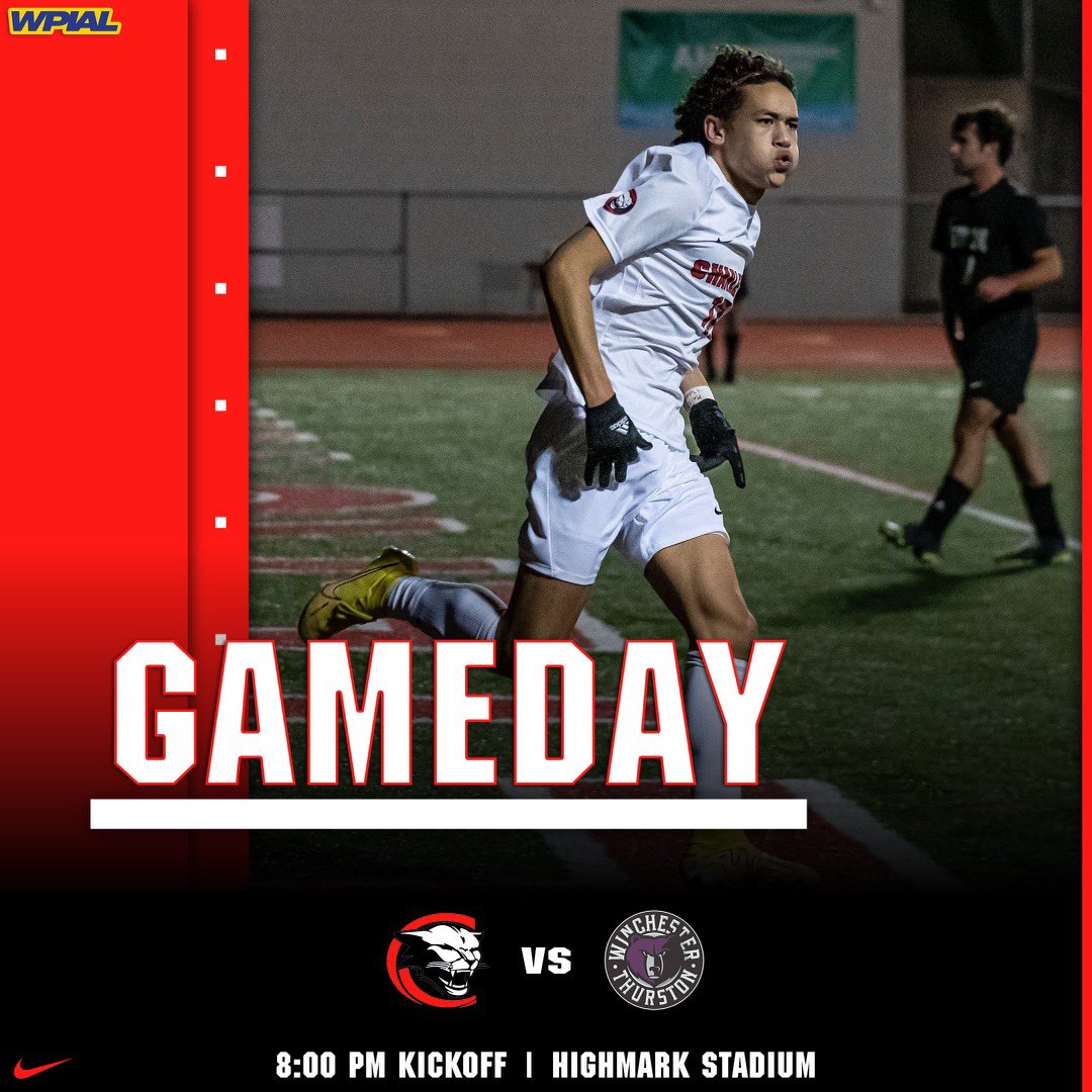 🚨 🚨🚨🚨🚨🚨🚨🚨🚨🚨

🅶🅰🅼🅴 🅳🅰🆈 ‼️<a href="/wpial7/">WPIAL</a> 1A Finals  matchup tonight against Winchester Thurston 

⏰ 8:00 pm 
📍 <a href="/highmarkstadium/">PRSC</a> 
📺 <a href="/TribLiveHSSN/">TribLive HSSN</a> 

#WPIALSoccer 

<a href="/MVI_sports/">MVI Sports</a> 
<a href="/live_mvi/">MVI Live</a> 
<a href="/lbelanMVI/">Liam Belan</a> 
<a href="/AthleticsCasd/">CASD Athletics</a> 
<a href="/pghsoccernow/">Pittsburgh Soccer Now</a> 
<a href="/CHSstudsection1/">CHSstudentsection</a>