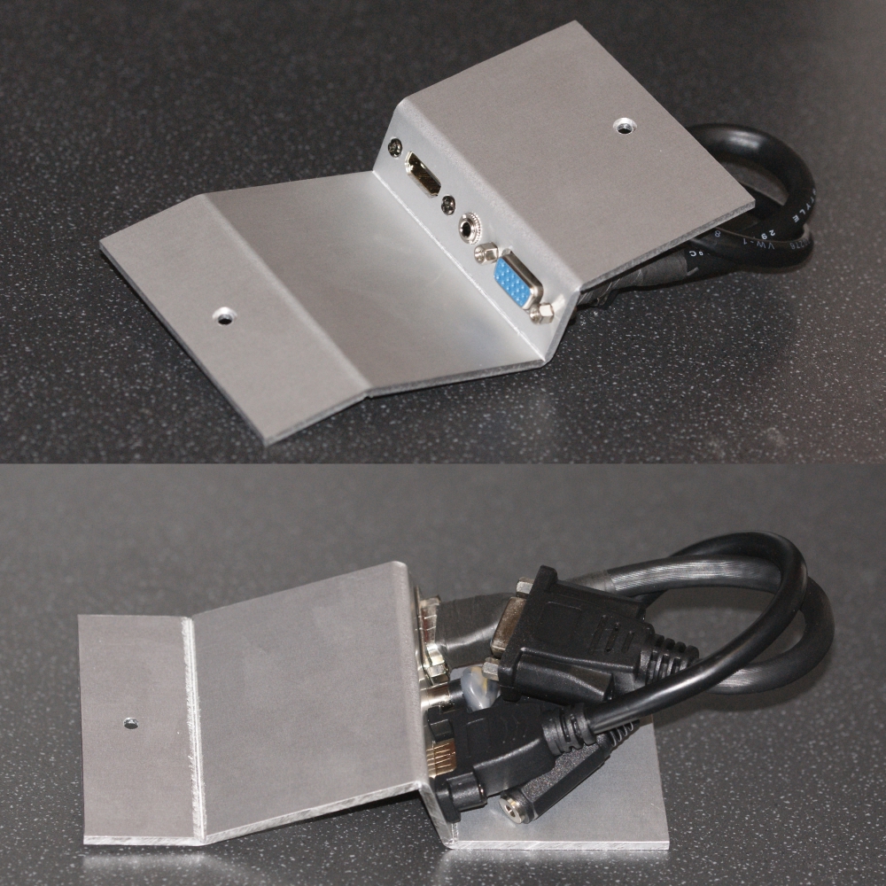 AVYork's tweet photo. Our custom #av #floorplates provide a zero maintenance, problem-free #install. 3mm thick metal ensures the plate doesn't bend or move once in-place, and protects the connectors from user damage. Quick turnaround too, typically just 2-3 days! #avtweeps #ukmfg #uksmalbiz https://t.co/lcTWV3wzPS