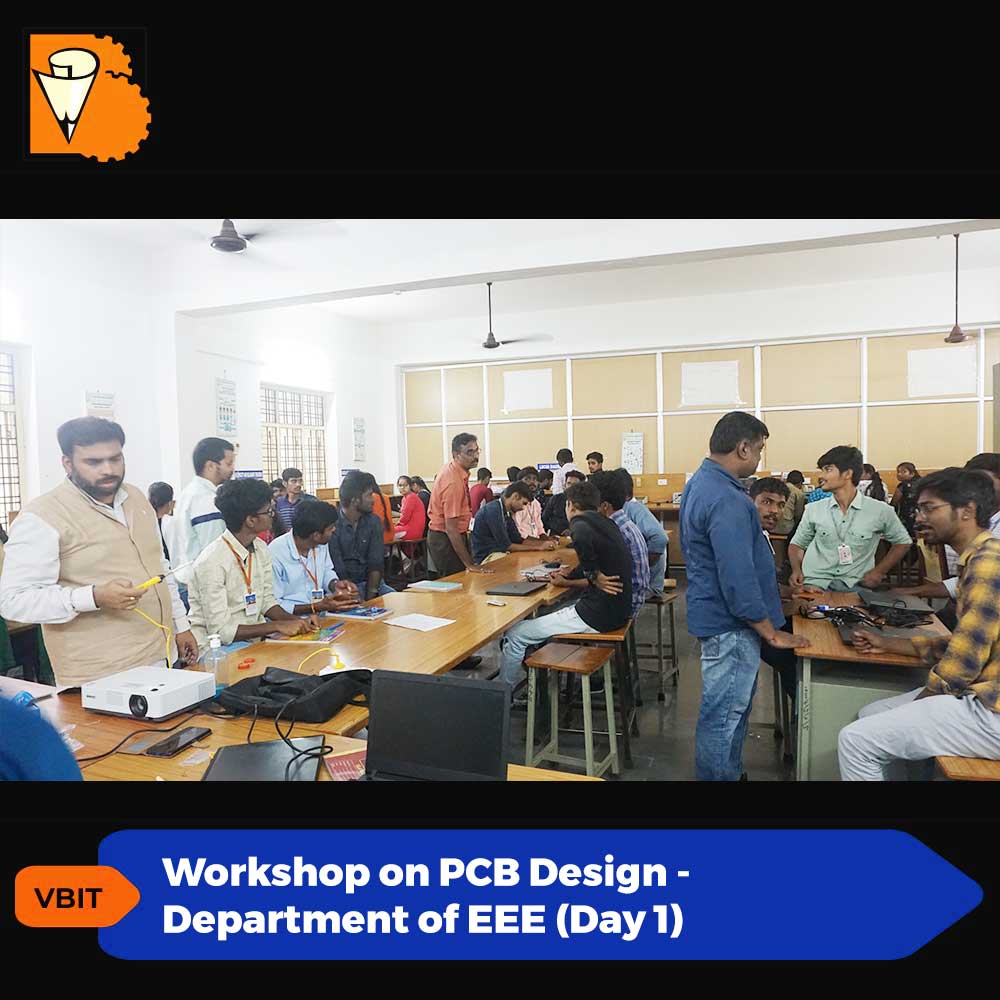 VBITHYD's tweet photo. Department of Electrical and Electronics Engineering is organising a workshop on PCB Design using proteus software on 4th & 5th November 2022 The event was addressed by Dr. K. Surya
#VBIT #EEE #Workshop #PCBDesign #PowerSystemSimulation #TopBTechCollegesInTelangana #TopMbaCollege https://t.co/lHAi8JF3U7