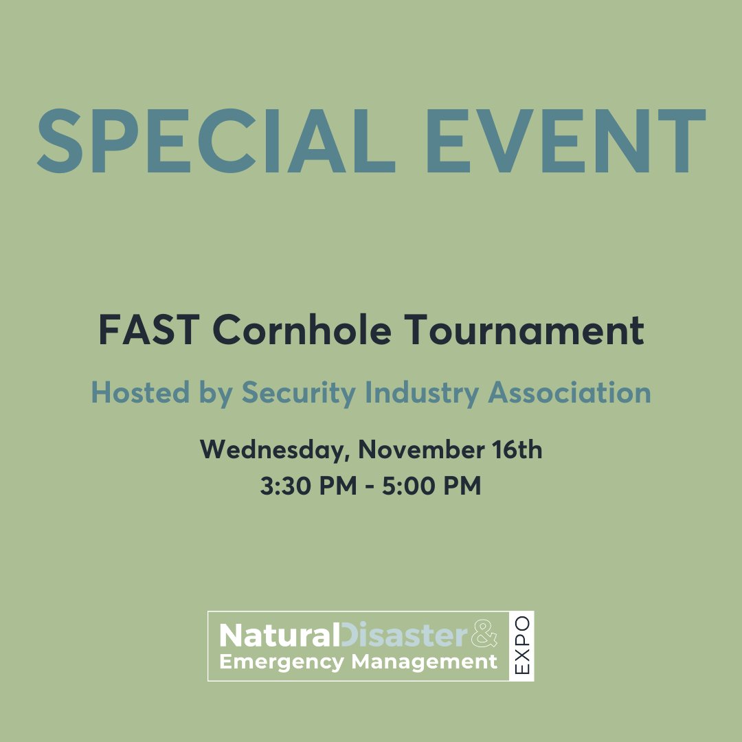 Natural Disaster & Emergency Management Expo tweet media