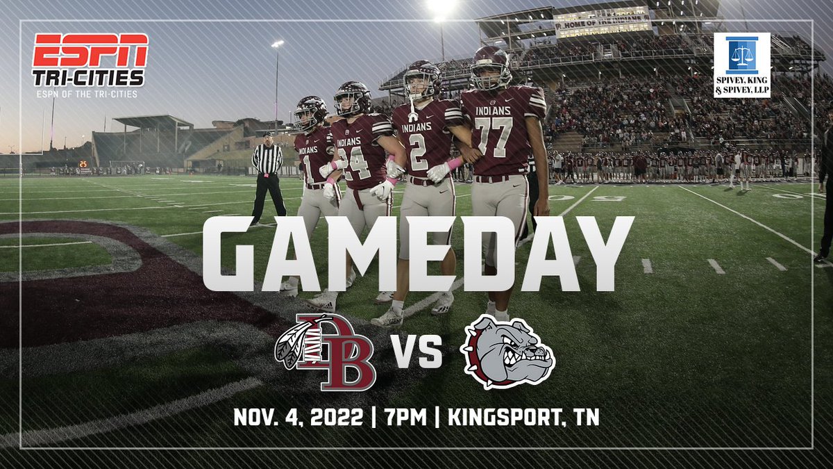 Tribe Athletics (@kcs__athletics) on Twitter photo 🏈: Dobyns-Bennett 🆚 Bearden
1st Round - <a href="/TSSAA/">TSSAA</a> Class 6A Playoffs
🗓: 11.4.22
📍: Kingsport, TN
⏰: 7 PM
🎙: <a href="/ESPNTriCities/">ESPN Tri-Cities</a> (94.3FM/1400AM) | <a href="/wxsmdon/">Don Helman</a> (640AM) | <a href="/KCS_WCSKradio/">90.3 WCSK Radio</a> (90.3FM)
📺: nfhsnetwork.com/events/tssaa/g… (PAID)
🎟: gofan.co/app/events/759…
📸: <a href="/AllenGreenePhot/">Allen Greene</a> 🏈: Dobyns-Bennett 🆚 Bearden
1st Round - <a href="/TSSAA/">TSSAA</a> Class 6A Playoffs
🗓: 11.4.22
📍: Kingsport, TN
⏰: 7 PM
🎙: <a href="/ESPNTriCities/">ESPN Tri-Cities</a> (94.3FM/1400AM) | <a href="/wxsmdon/">Don Helman</a> (640AM) | <a href="/KCS_WCSKradio/">90.3 WCSK Radio</a> (90.3FM)
📺: nfhsnetwork.com/events/tssaa/g… (PAID)
🎟: gofan.co/app/events/759…
📸: <a href="/AllenGreenePhot/">Allen Greene</a>