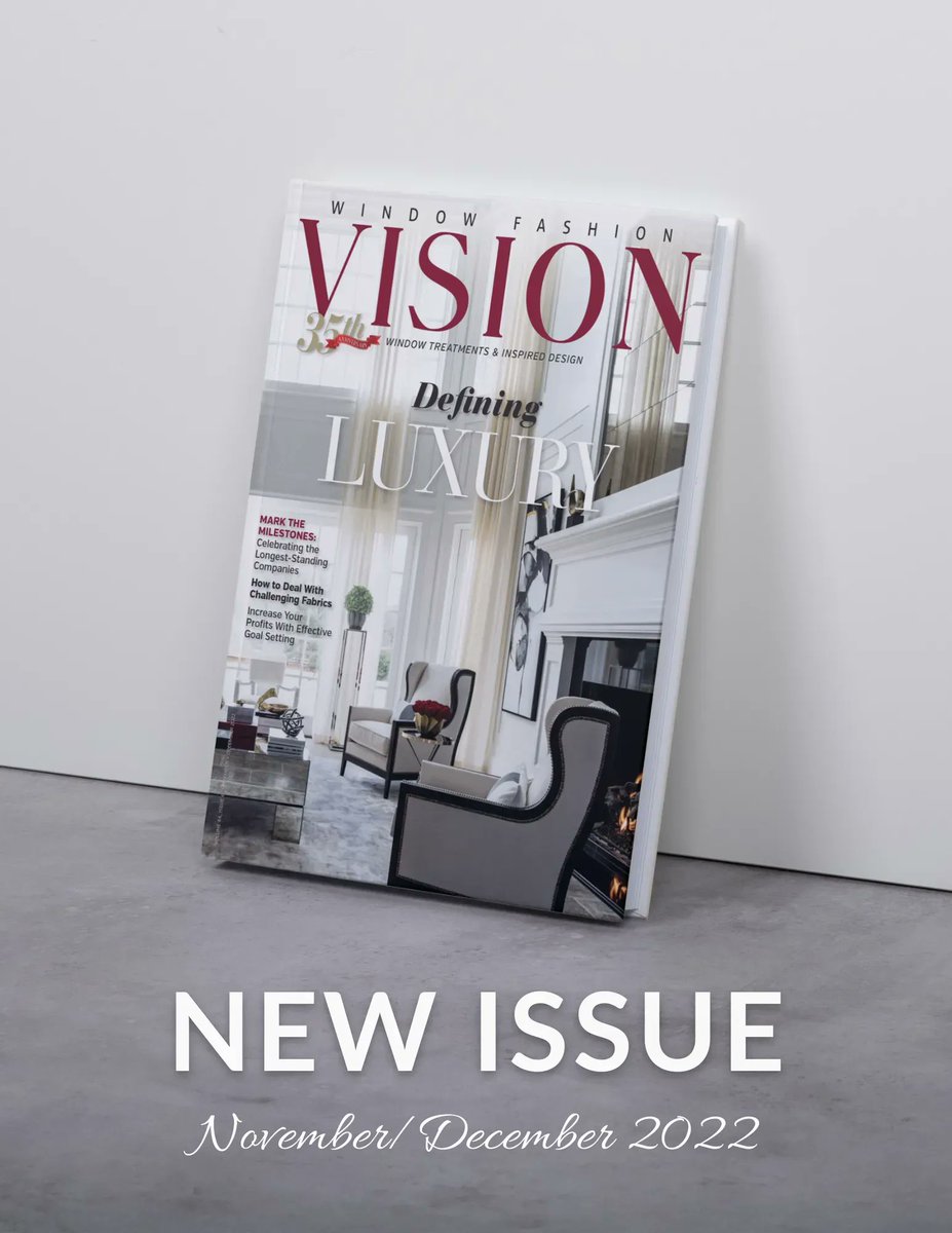 Window Fashion VISION Magazine tweet media