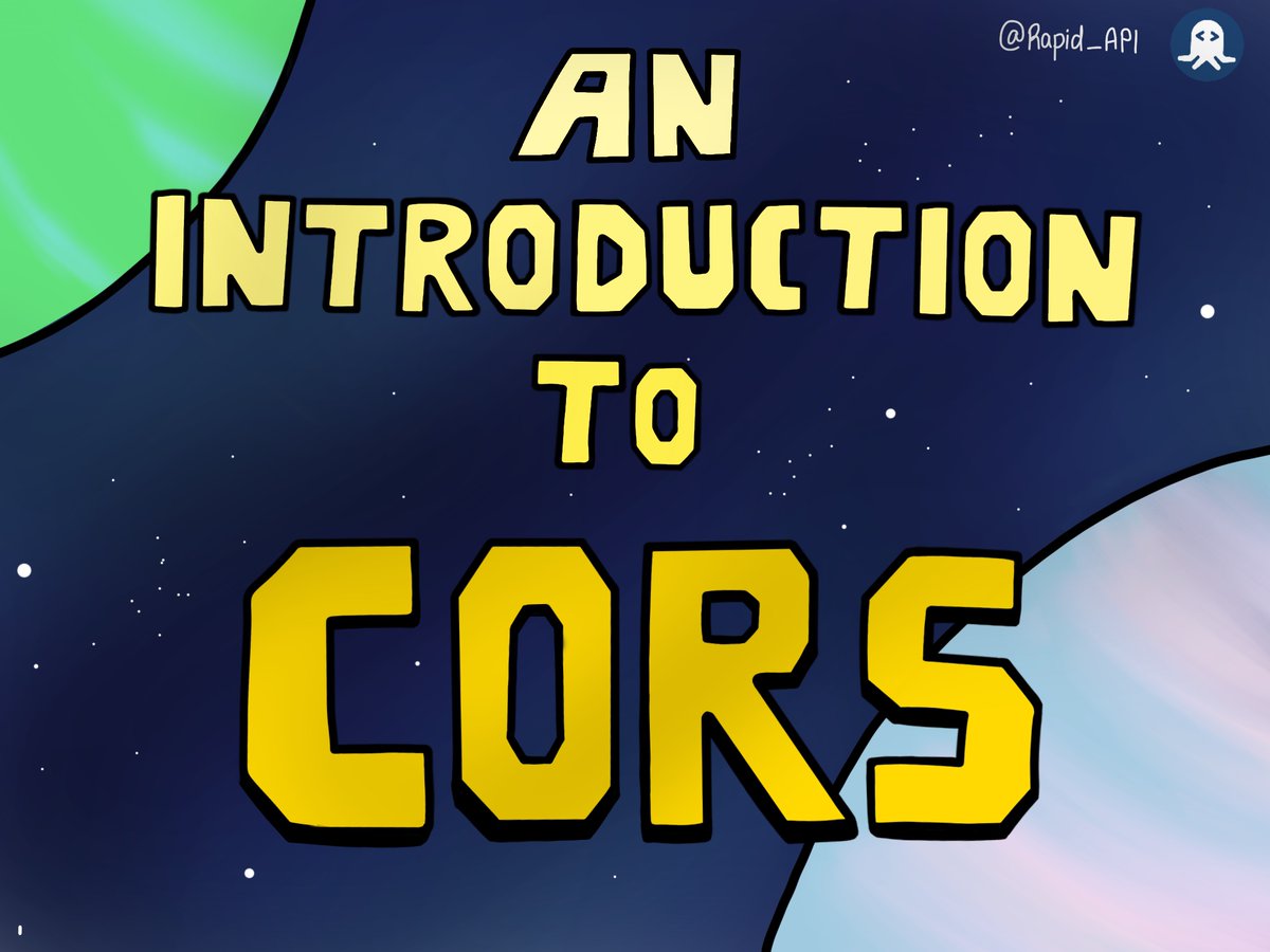 Rapid_API's tweet image. Learn about CORS in this week&apos;s RapidAPI Comic 👇

{ 1 / 5 }