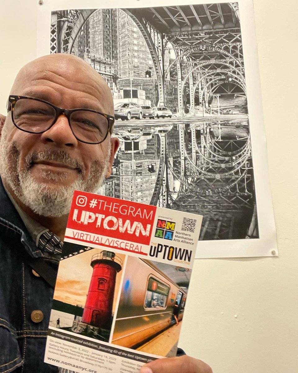 NoMAAarts's tweet photo. #Repost @ekwashington 
・・・
Terrific opening night for #thegramuptown @NoMAAarts exhibit at the United Palace. I’m honored to literally hang with so many talented photographers through January 14, 2023. https://t.co/zsq5Uq8eNz