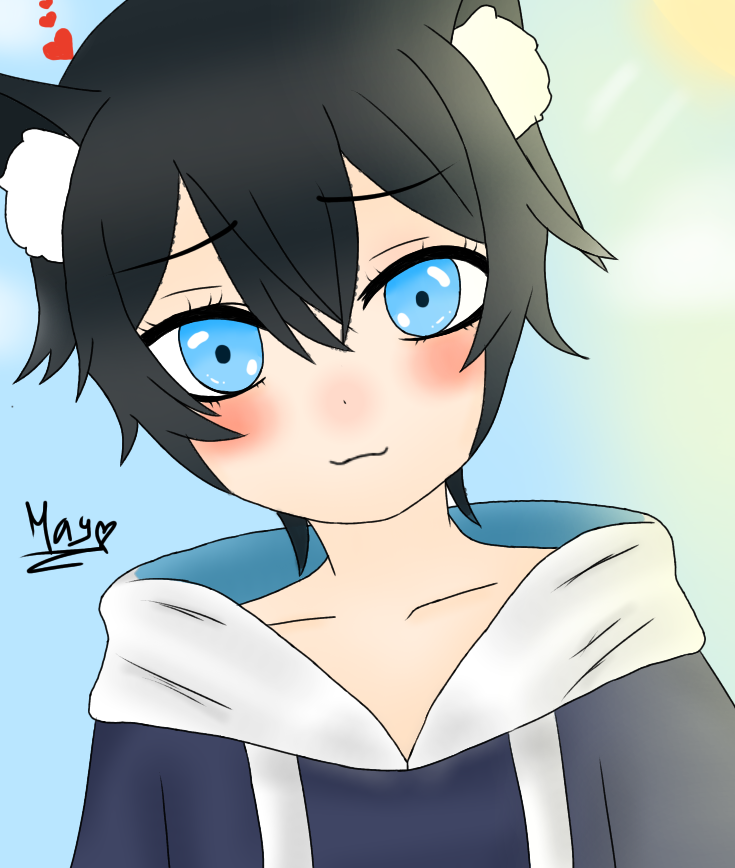 May_Blue0's tweet image. #binnart
uwu💕