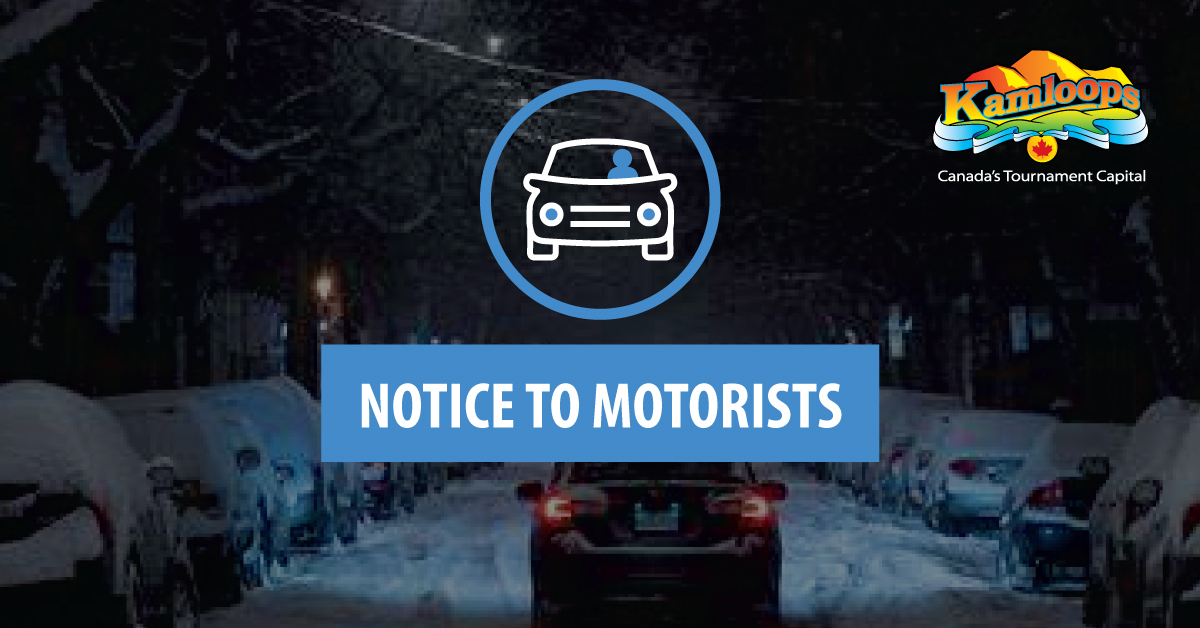 City of Kamloops on Twitter "If you don’t have snow tires, consider