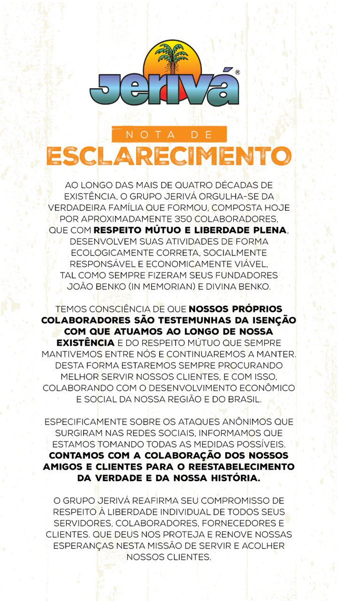 Restaurante Jerivá (@jerivanarede) on Twitter photo 