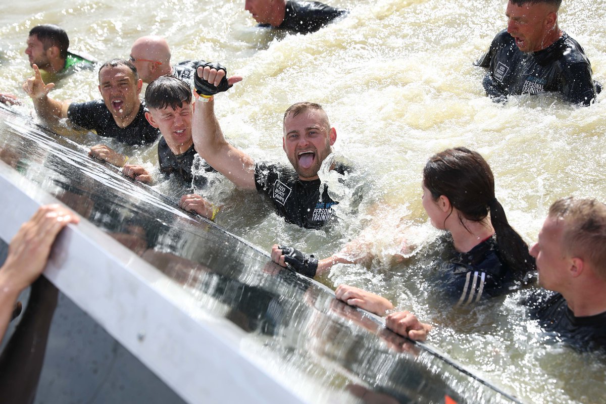 ToughMudder's tweet photo. 🤙 Just out here riding the wave of a lifetime 🌊 Check out these 4 wicked tips on how to tackle Block Ness Monster: https://t.co/9CpzMPGVLf 
#toughmudder #blocknessmonster #ride #wave #adventure #fun #fitness https://t.co/KoIqPUujgm
