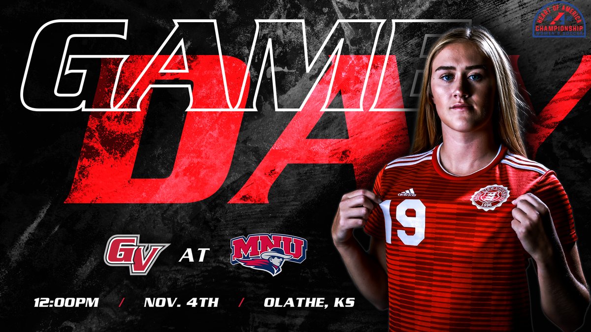 VikingAthletics's tweet photo. W⚽| #GAMEDAY | @GVUWS_YWNWA 
🆚: MidAmerica Nazarene University 
📍: Olathe, KS 
⏰: 12:00 PM
📈: https://t.co/wmEcuAD4hG
🎥: https://t.co/oVxxpCQcNC
🎟️: https://t.co/kKUIkdDILJ

#RedRising #HeartWSOC https://t.co/TMk0HLIImA