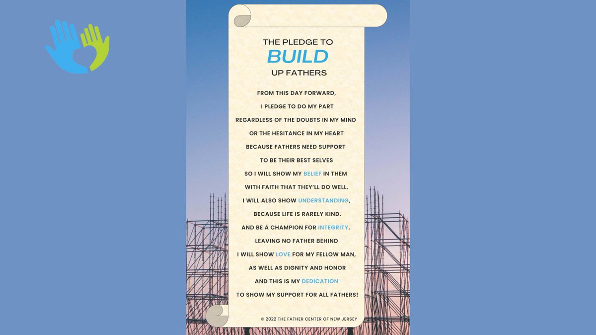 Thank you to everyone who supported us for our 1st fatherhood conference in NJ! 

We finished the conference with a pledge to fatherhood, representing our mission to support men in gaining the skills&amp;meeting the responsibilities of fatherhood.
 
#thefathercenter