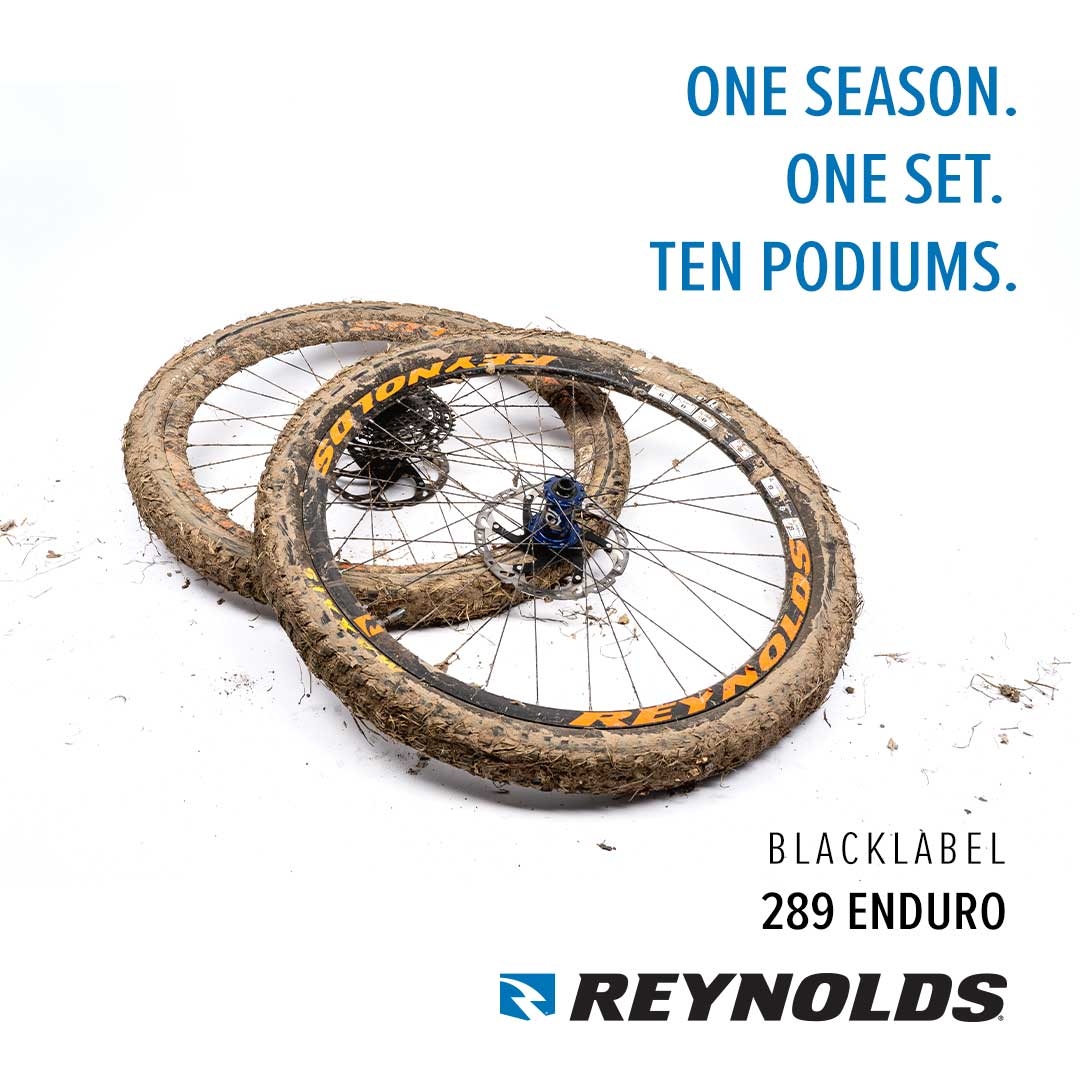 Reynolds Enduro wheels add lightweight efficiency to sturdy construction that not only holds up against rough terrain but offers fantastic handling. MR5 carbon fiber rims mate with some of the most sophisticated hub technology to render the climbs milder and the descents faster.