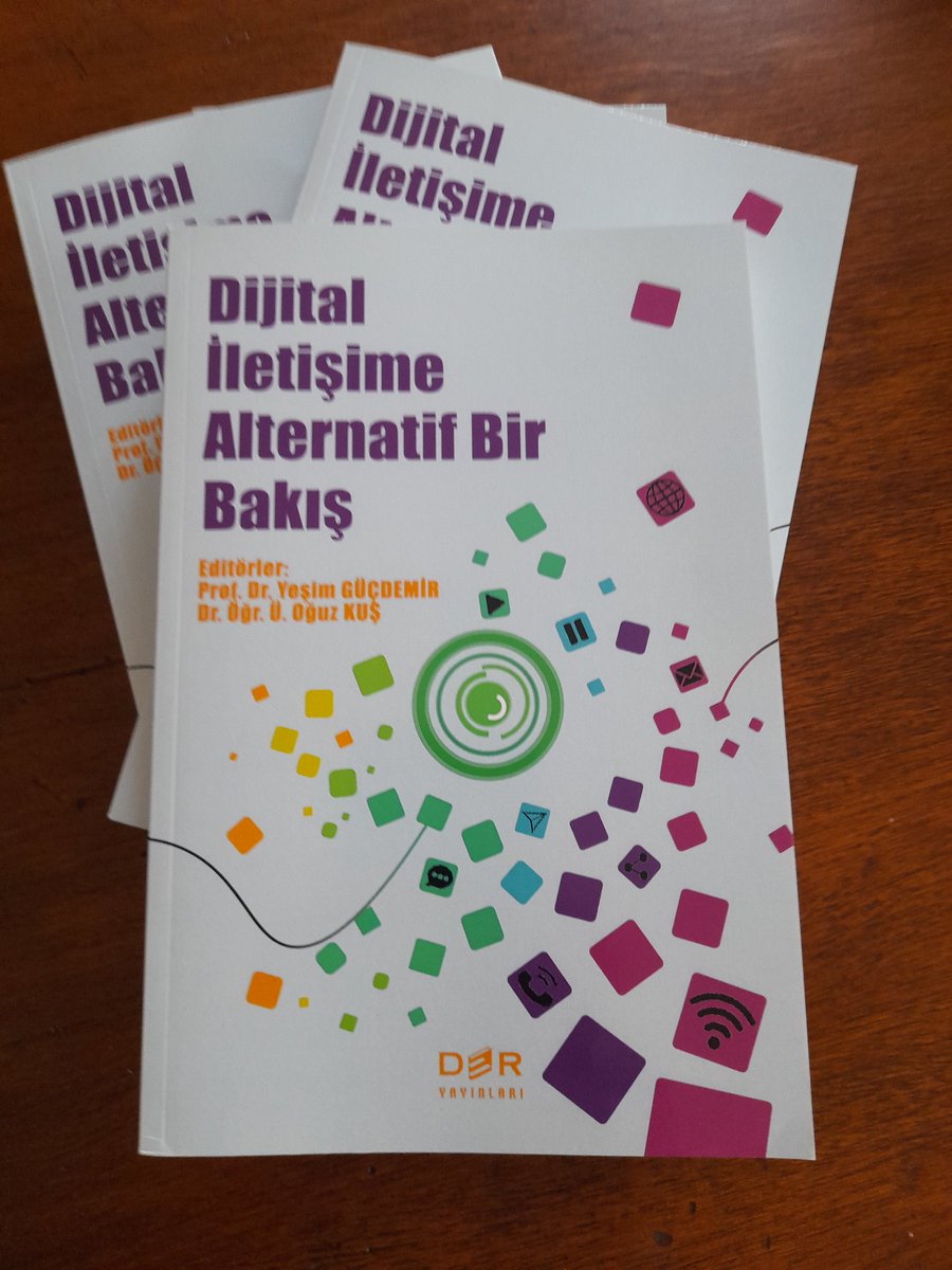 Değerli meslektaşım Dr.Oğuz Kuş ile editörlüğünü yaptığımız yeni kitabımız "Dijital İletişime Altarnatif Bir Bakış" adlı derleme eser; teknoloji ve dijitalleşme ile ilgili farklı bakış açıları   ile yazılmış çeşitli  çalışmalardan oluşmaktadir.

 <a href="/KitabeviDer/">Der Yayınevi</a>