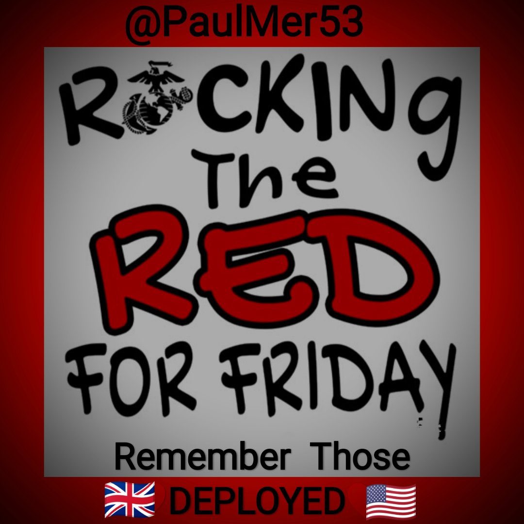 RED FRIDAY 4 @RebelKorra @AlaskaPatriot1 @sexyone491 @Sandy4DT @1GaryBernstein @emma6USA @Ikennect @FAB87F @keith0sta @PaulMer53 @kingojungle @SteveSample22 @rospay15 @Hoddy67 @mgtexp @1CjH20 @ferafestiva23 @newhandle17 @Trade092 @Randymarcote @haynesnell1963 @mick_odell @RnkSt7