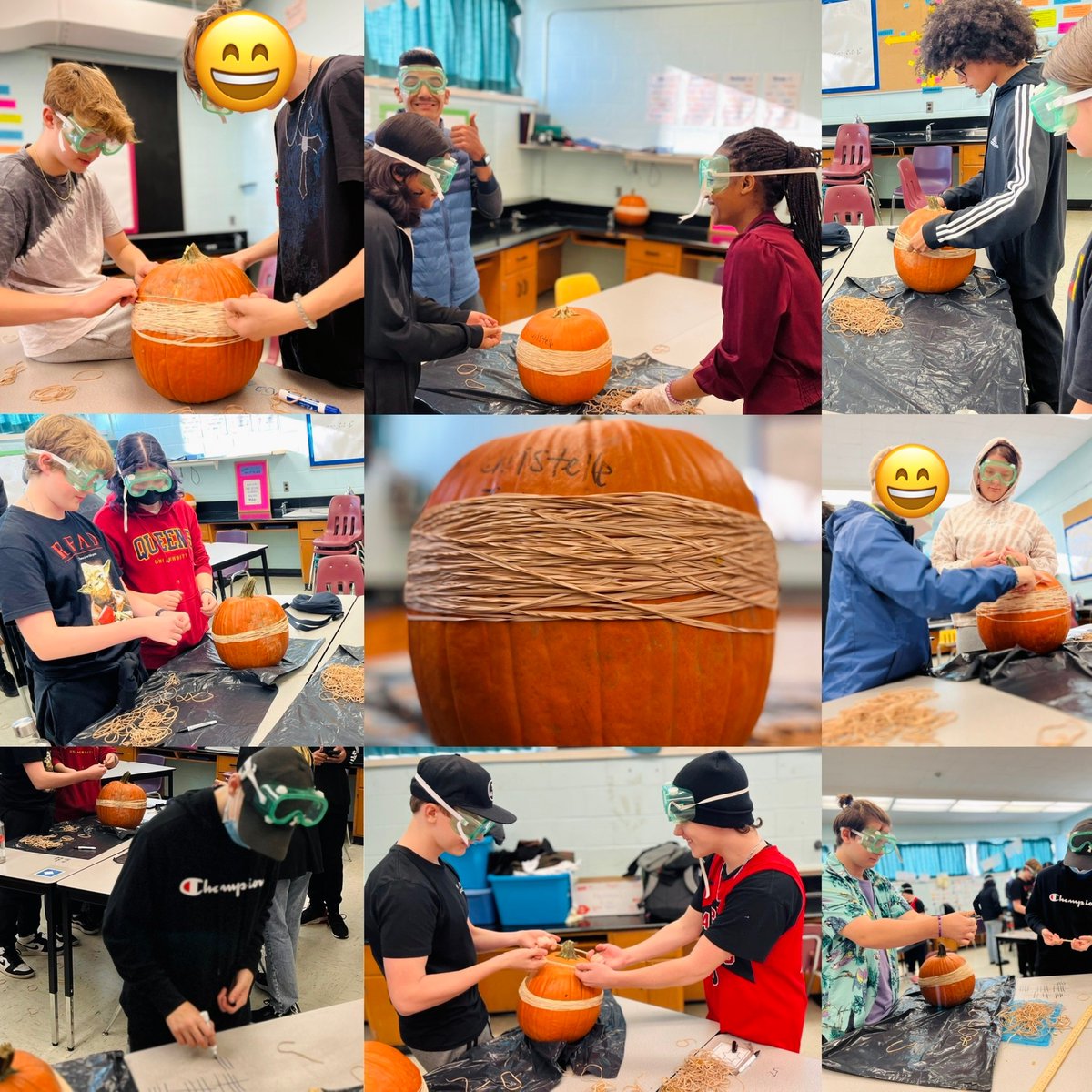 Stephanie MacRae (@msmacraemath) on Twitter photo Collecting data while exploding pumpkins in MTH1W. So great to see those <a href="/LCVI_LDSB/">Loyalist C.V.I.</a> Lancer smiles! Collecting data while exploding pumpkins in MTH1W. So great to see those <a href="/LCVI_LDSB/">Loyalist C.V.I.</a> Lancer smiles!