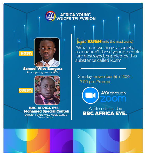 FutureViewMedi2's tweet photo. He will be discussing Kush (into the mad world) a film done by BBC AFRICA EYE. https://t.co/k9cKozGAe9